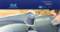 Desktop Screenshot of clkpaintandbody.com